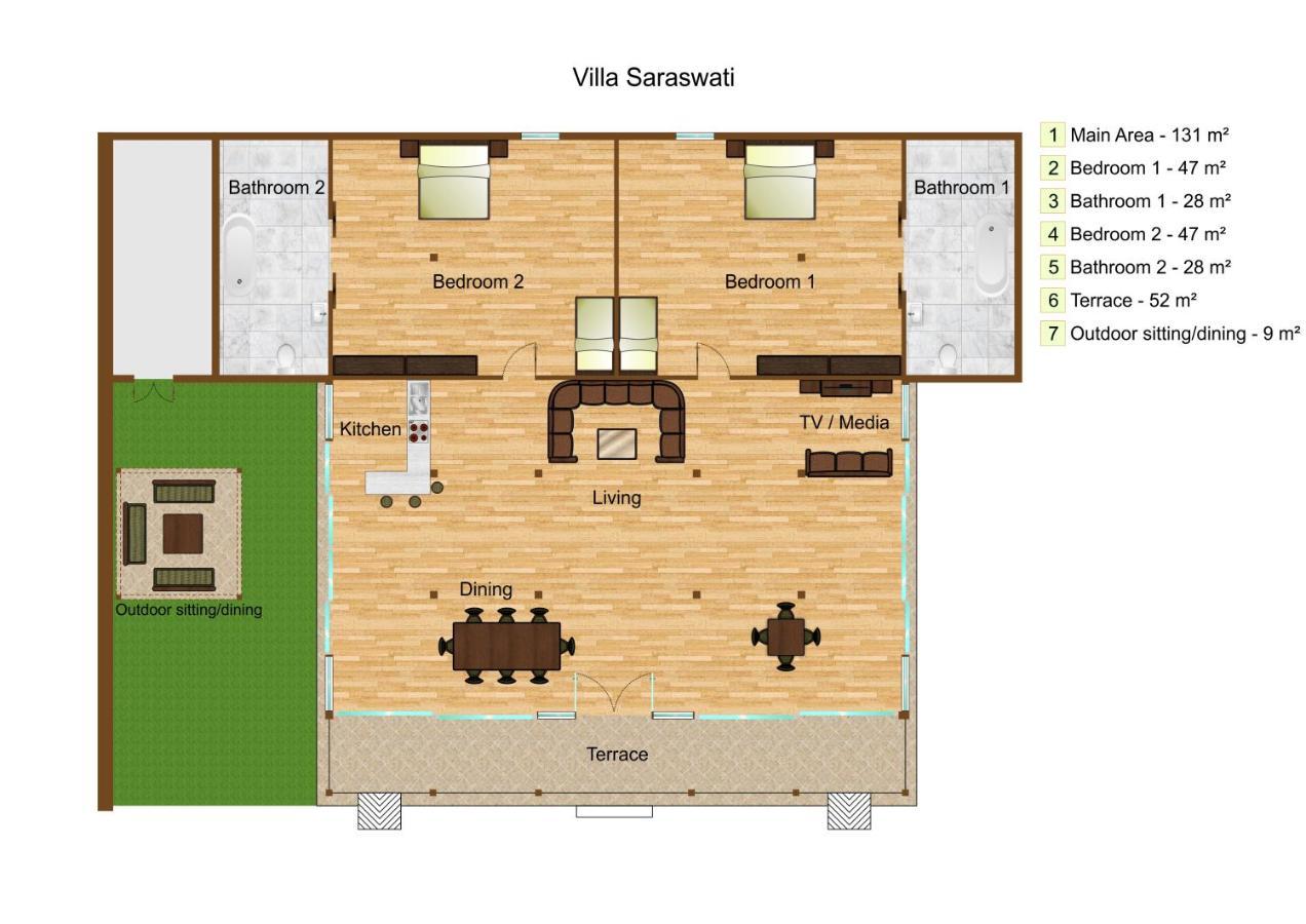 Oceanfront Citakara Sari Villas Candidasa Zewnętrze zdjęcie